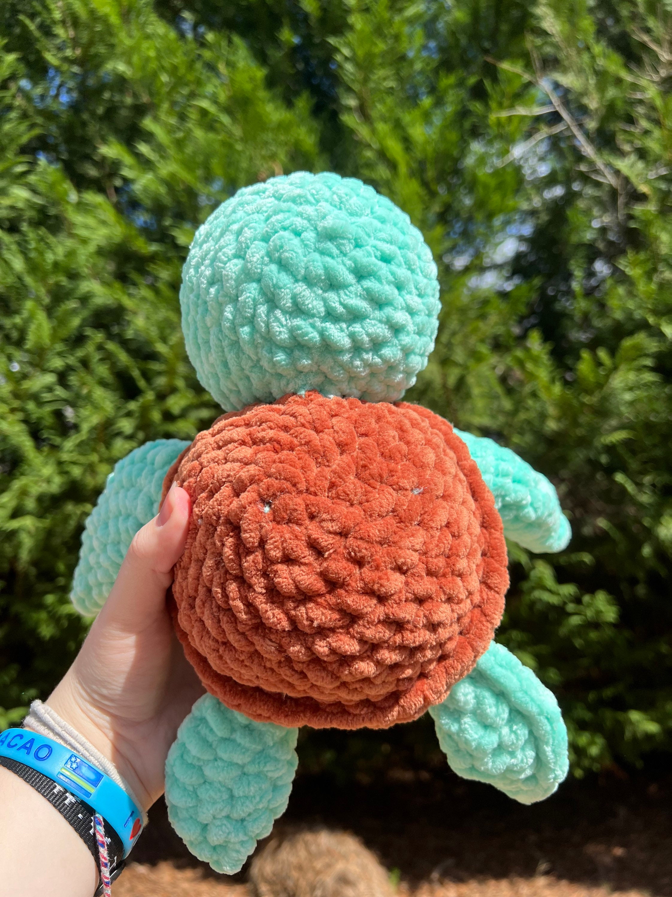 Chunky Crochet Sea Turtle Plushie - Etsy
