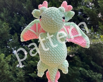 Crochet dragon PATTERN