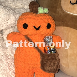 Crochet pumpkin man PATTERN