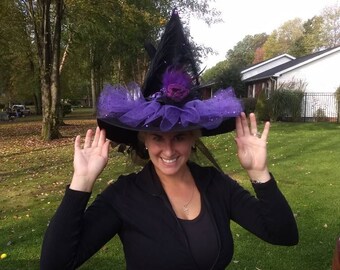 Little witch ran into the BIG WITCH.