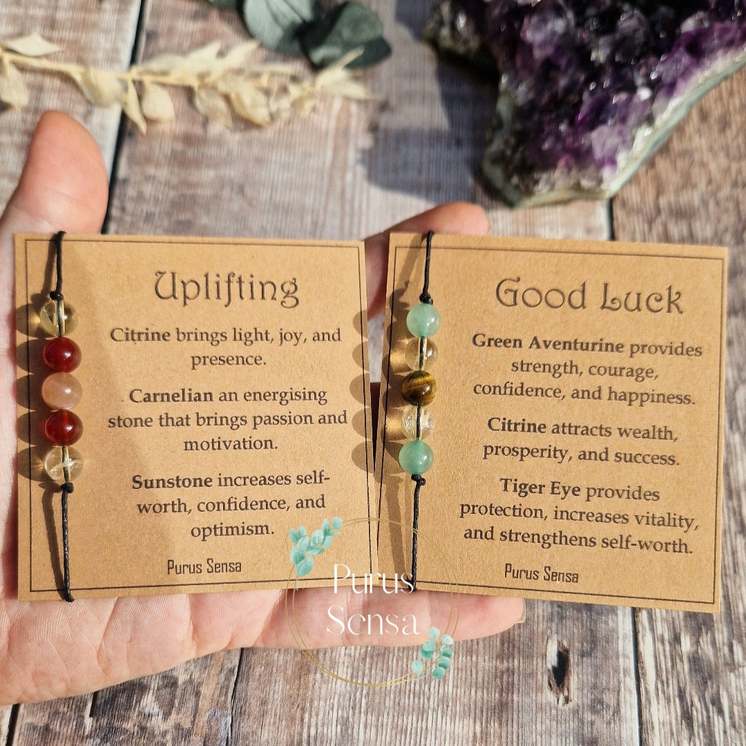 Kvekstio Crystal Keyring For Women, Good Luck Gift, Self Love, Uplifting Daily Remind, Relief Stress Anxiety Recovery Gift, Multicolor, Medium