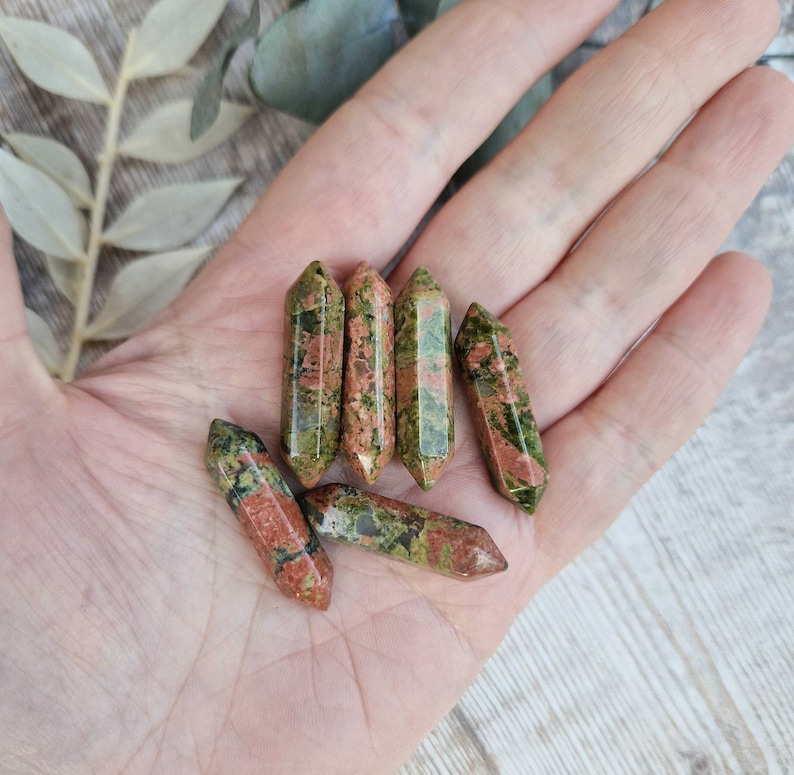 Fertility support gift. Cute fertility crystal. Ivf gift. Crystal for pregnancy. Premium unakite crystal for fertility. Fertility gift image 4