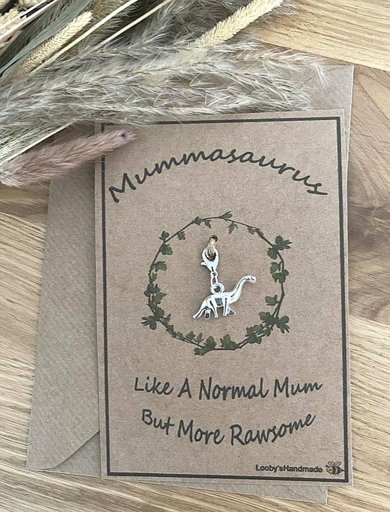Diplodocus Gift Mum Mother/'s Day Fathers Day Aunty Uncle Family Birthday Rawsome Cute Dino Card Dinosaur