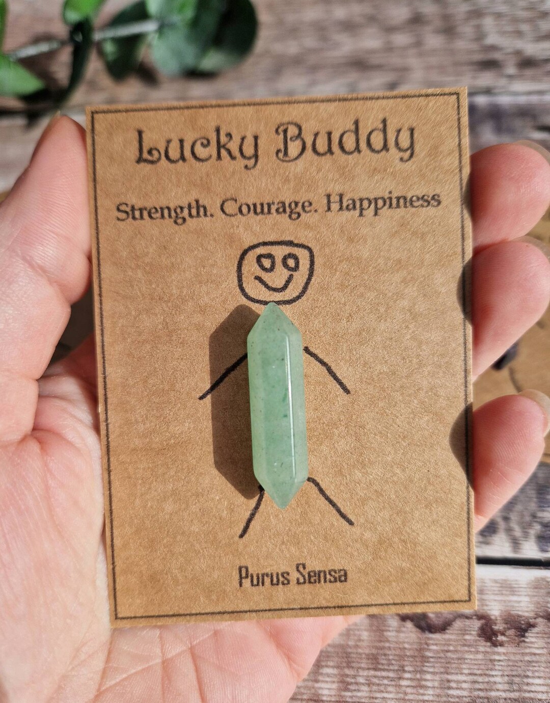 Cute Crystal Gift. Lucky Crystal. Crystal for Luck / Love / Healing