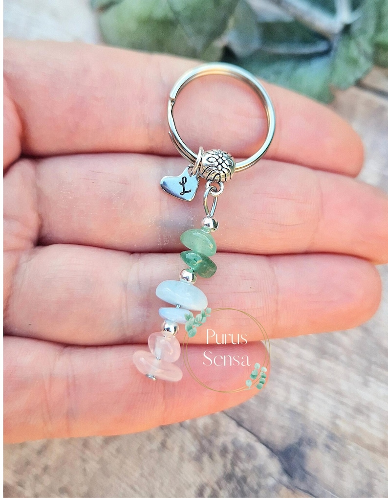 Friendship Crystal Keyring. Friendship Crystal Gift. Personalised ...