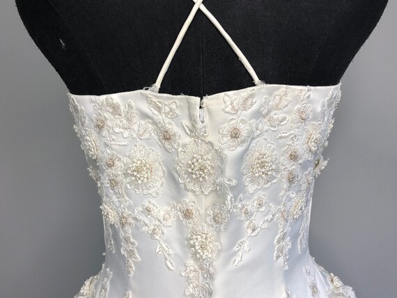 Vintage Lady Eleanor embellished wedding dress ba… - image 9