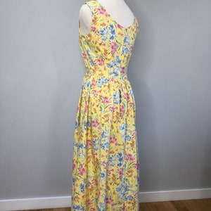 Vintage Laura Ashley pastel floral sundress image 5