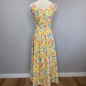 Vintage Laura Ashley pastel floral sundress image 4