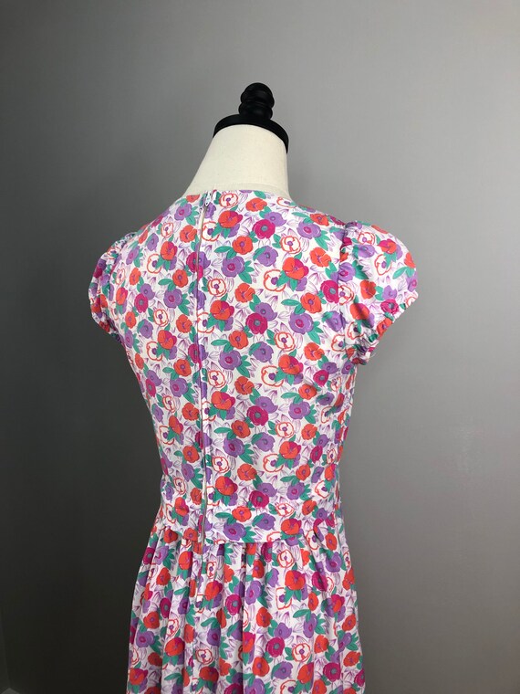 Vintage Jane Schaffhausen floral dress - image 5