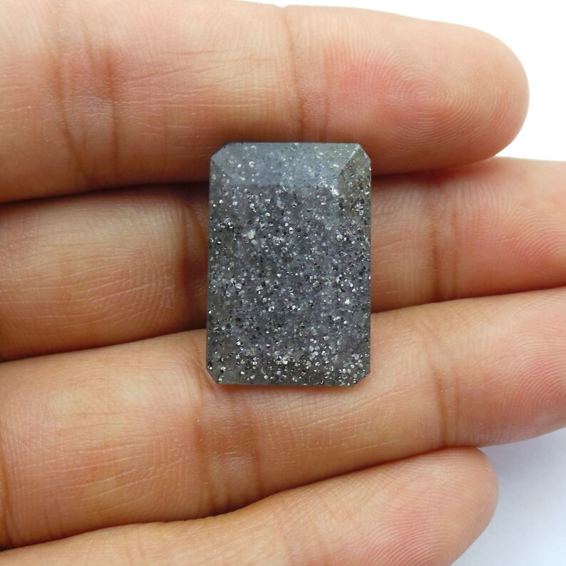 Black Sunstone Gemstone Cut Stone Black Sunstone Faceted Cut Rectangle Stone Wholesale #5751 Black Sunstone Cuts 22x15.5x6.5 MM