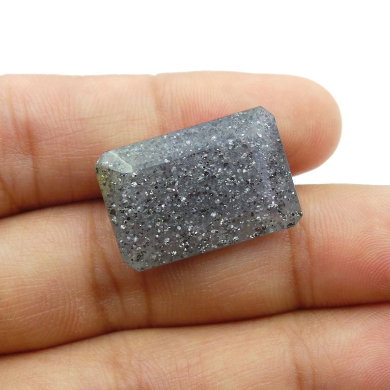 Black Sunstone Gemstone Cut Stone Black Sunstone Faceted Cut Rectangle Stone Wholesale #5751 Black Sunstone Cuts 22x15.5x6.5 MM