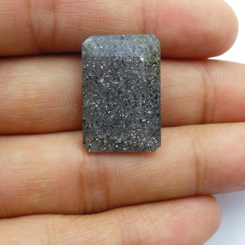 Black Sunstone Gemstone Cut Stone Black Sunstone Faceted Cut Rectangle Stone Wholesale #5751 Black Sunstone Cuts 22x15.5x6.5 MM
