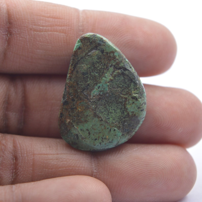 Tibetan Turquoise Gemstone Tibetan Turquoise Cabochon MM,28.5x20.5x6 Wholesale #2664 Natural Tibetan Turquoise Smooth Fancy Cabochon