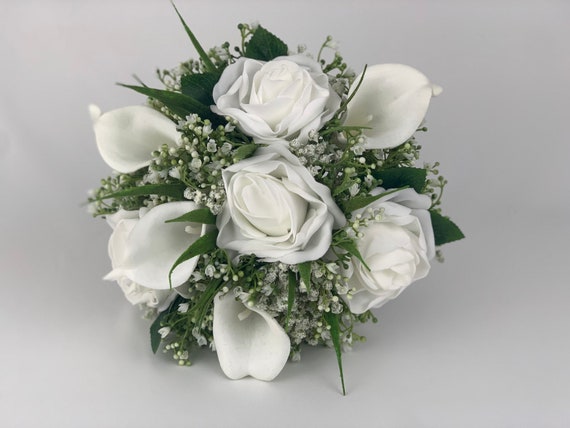 artificial bridesmaid bouquets