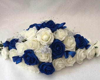 Artificial Wedding top table flowers decoration