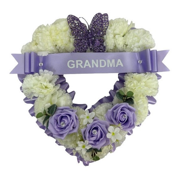 Corona Floral Artificial Para Tumba - Detalle Conmemorativo En Maceta, Personalizable, Color Rosa