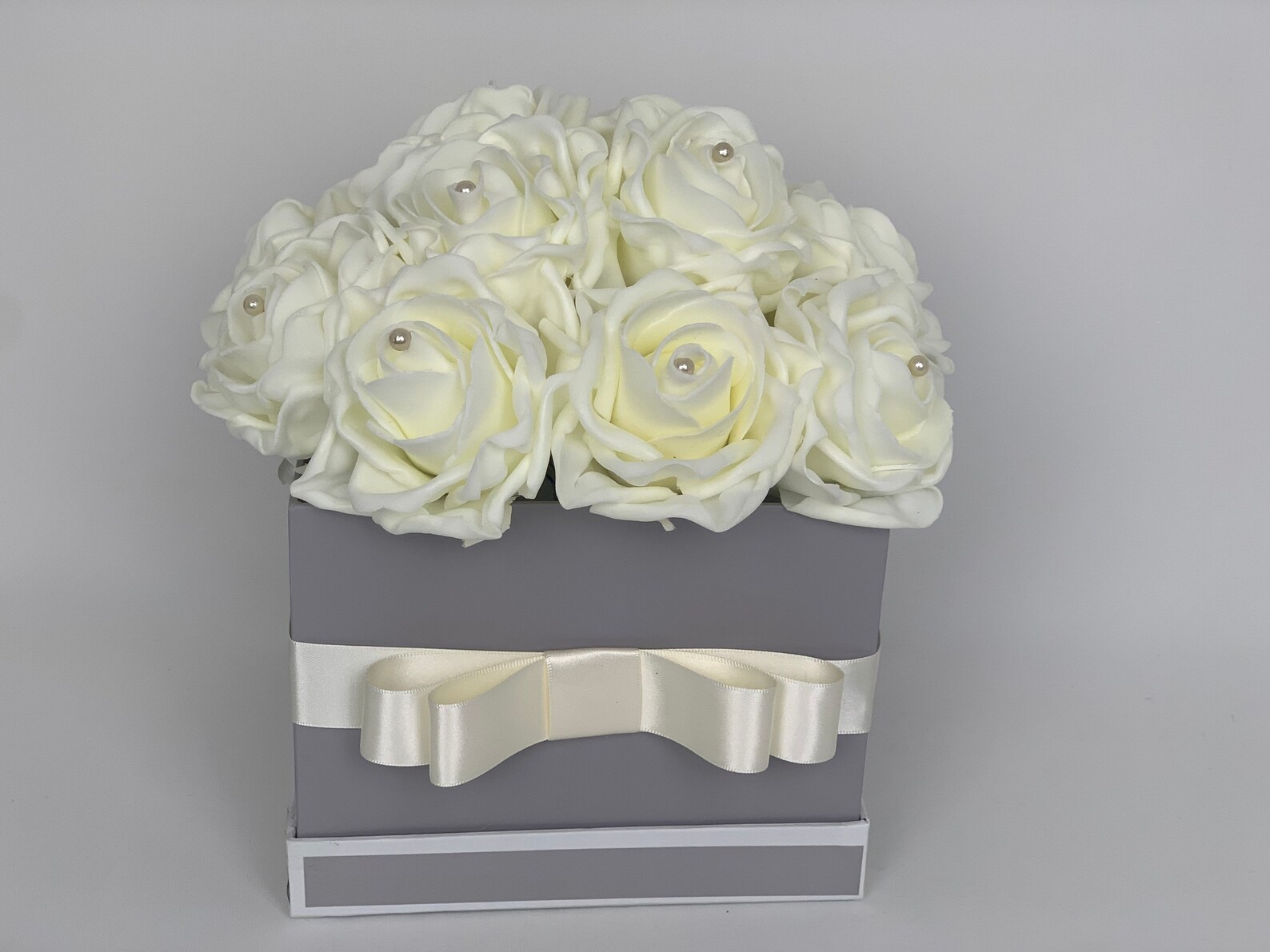 Artificial Flower Hat Boxes Personalised Gifts Thank You Gifts Etsy UK