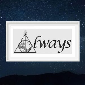 Wizard Cross Stitch Pattern | Always Cross Stitch Pattern | PDF pattern | instant download