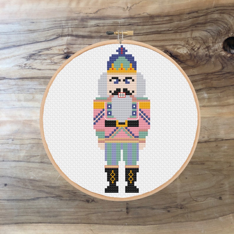 The Nutcracker cross stitch pattern modern cross stitch | Etsy