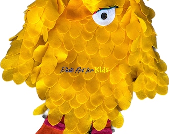 Big Bird from Sesame Street Inspired Costume