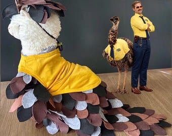 Limu Emu from Liberty Mutual Inspired Costume