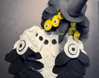 Sussie the Magpie Bird Costume for all ages.  (Inspired from KPop Demon Hunters)