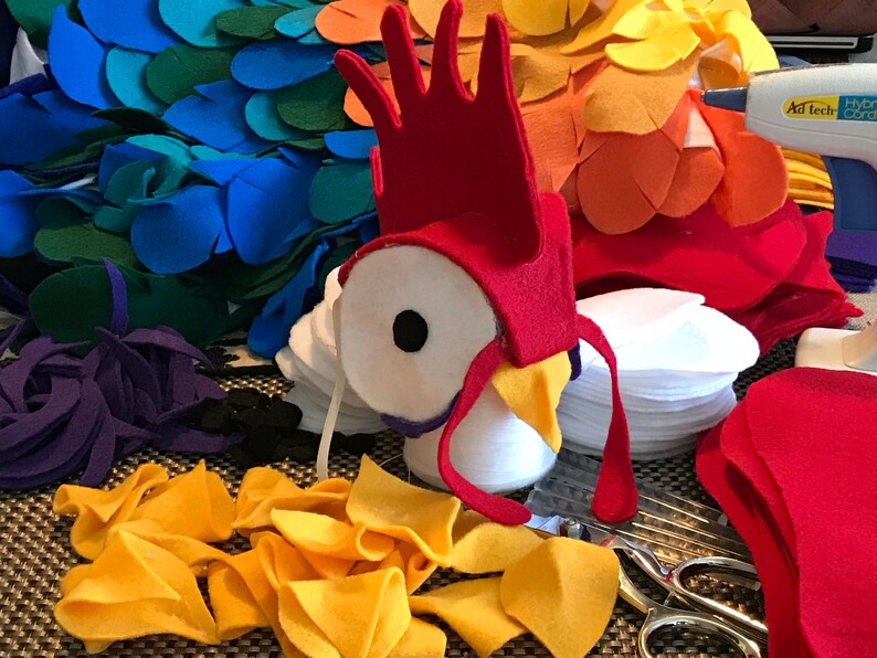 Hei Hei von Moana inspiriert Kostüm | Etsy Moana Hei Hei inspiriert Henne Hahn Huhn Kostüm | Etsy