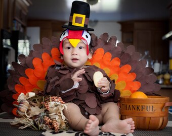 Turkey Costume with Wings/Cape