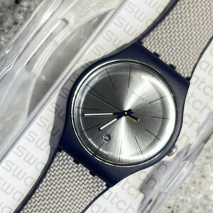 Swatch Watch 41mm Face New Never Worn Mirrored Face With  display picture 1