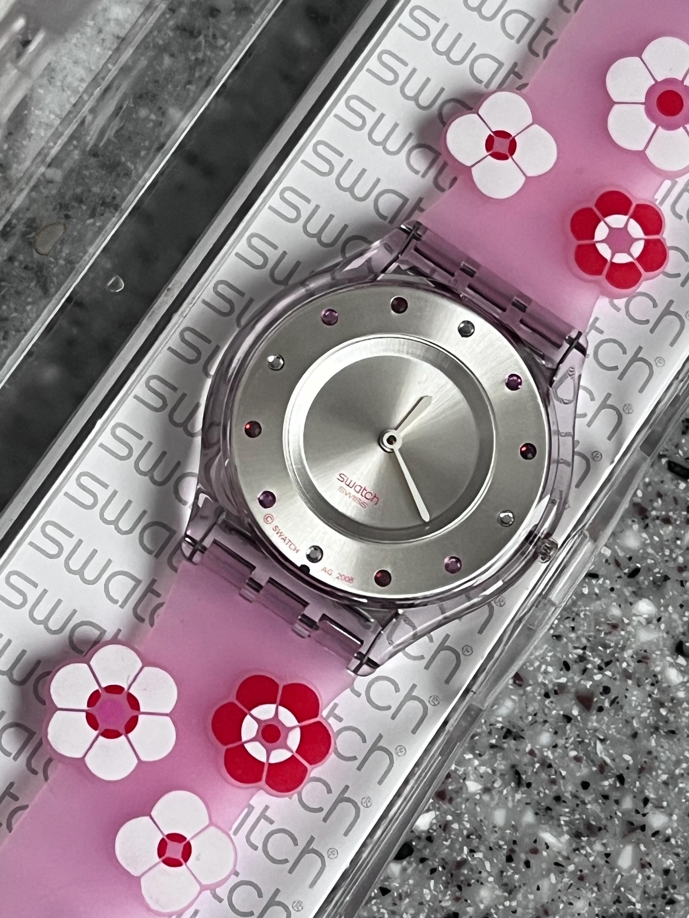 Floral Swatch Watch - Etsy