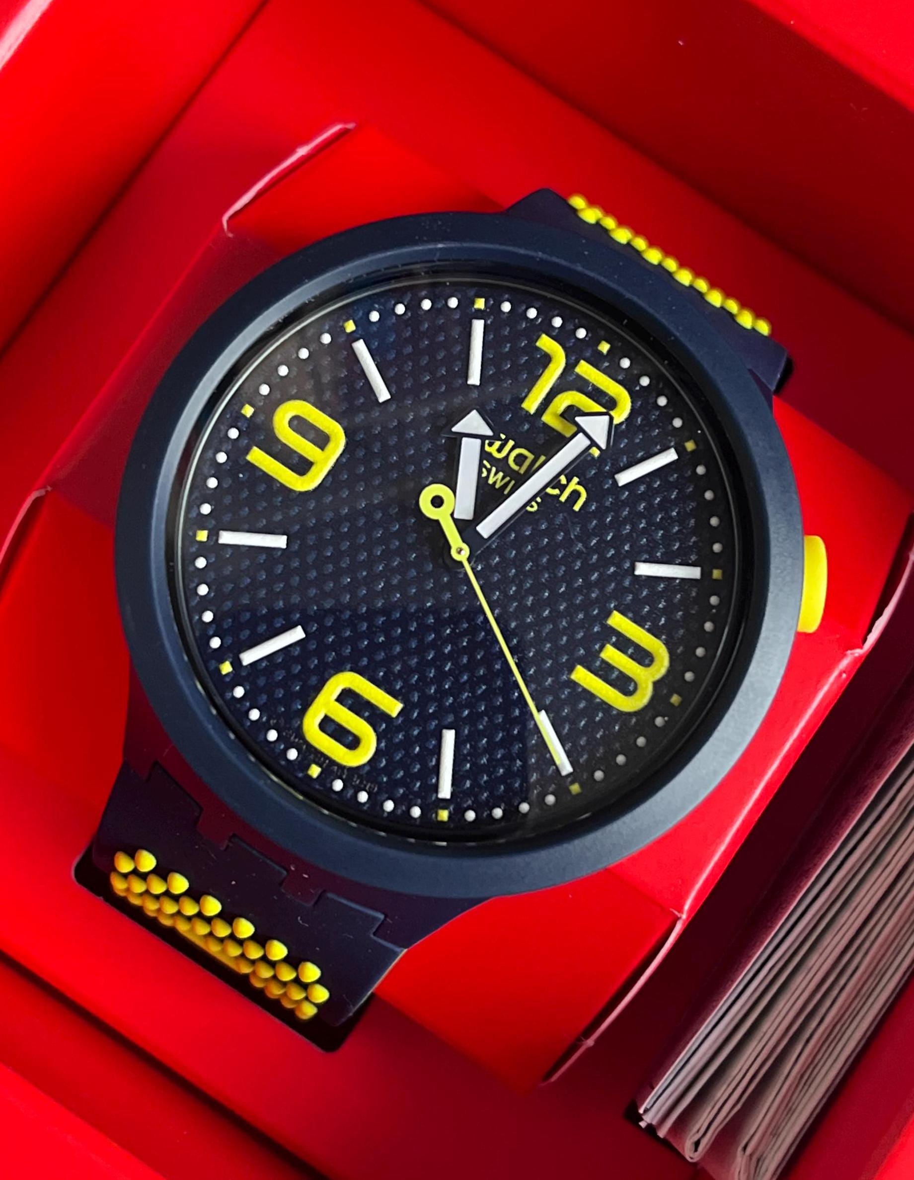 激安挑戦！！ Big bold 日本 Etsy - swatch 時計