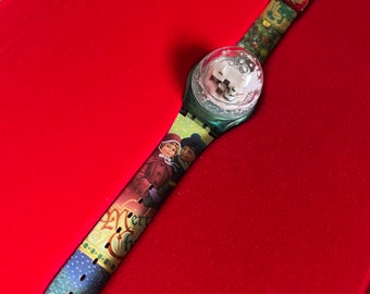 Swatch Vintage Set Magic Spell GZ148 Snowglobe Christmas