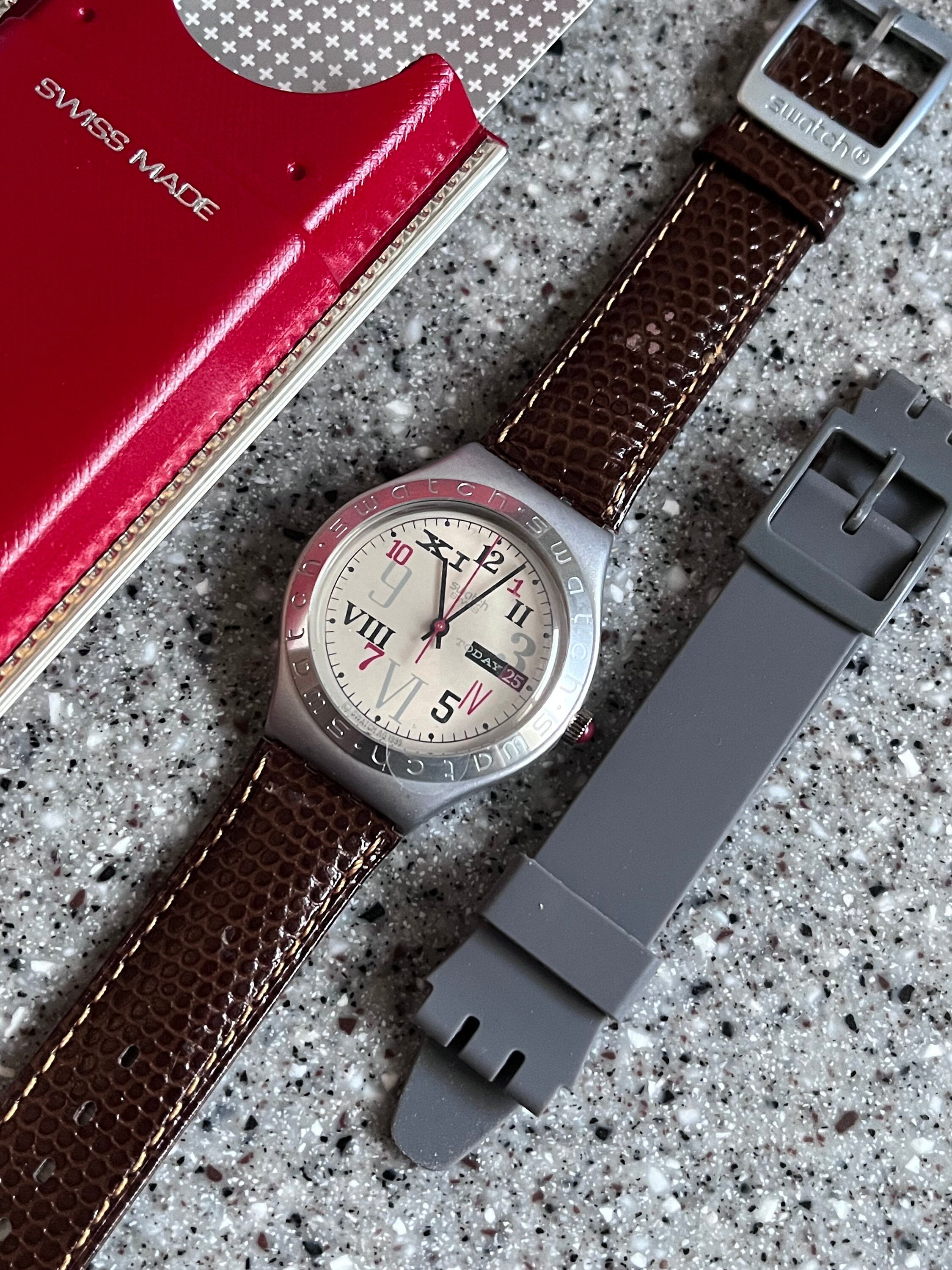 Swatch Vintage Aluminum Case Swatch Irony Big PROMENADE