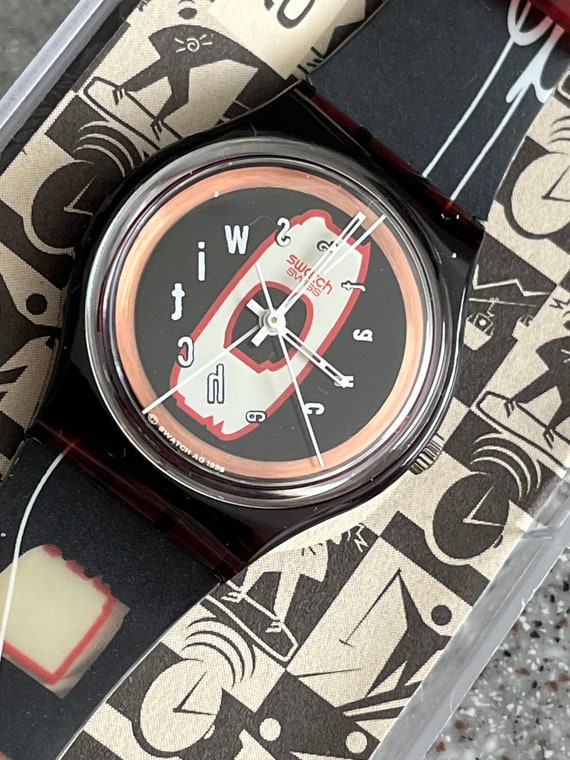 Swatch Vintage Access Watch SKR100 DROP OUT Swatc… - image 3