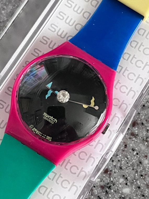 Buy 1994 Rare Club Swatch Watch NOS Crystal Surprise Never Worn