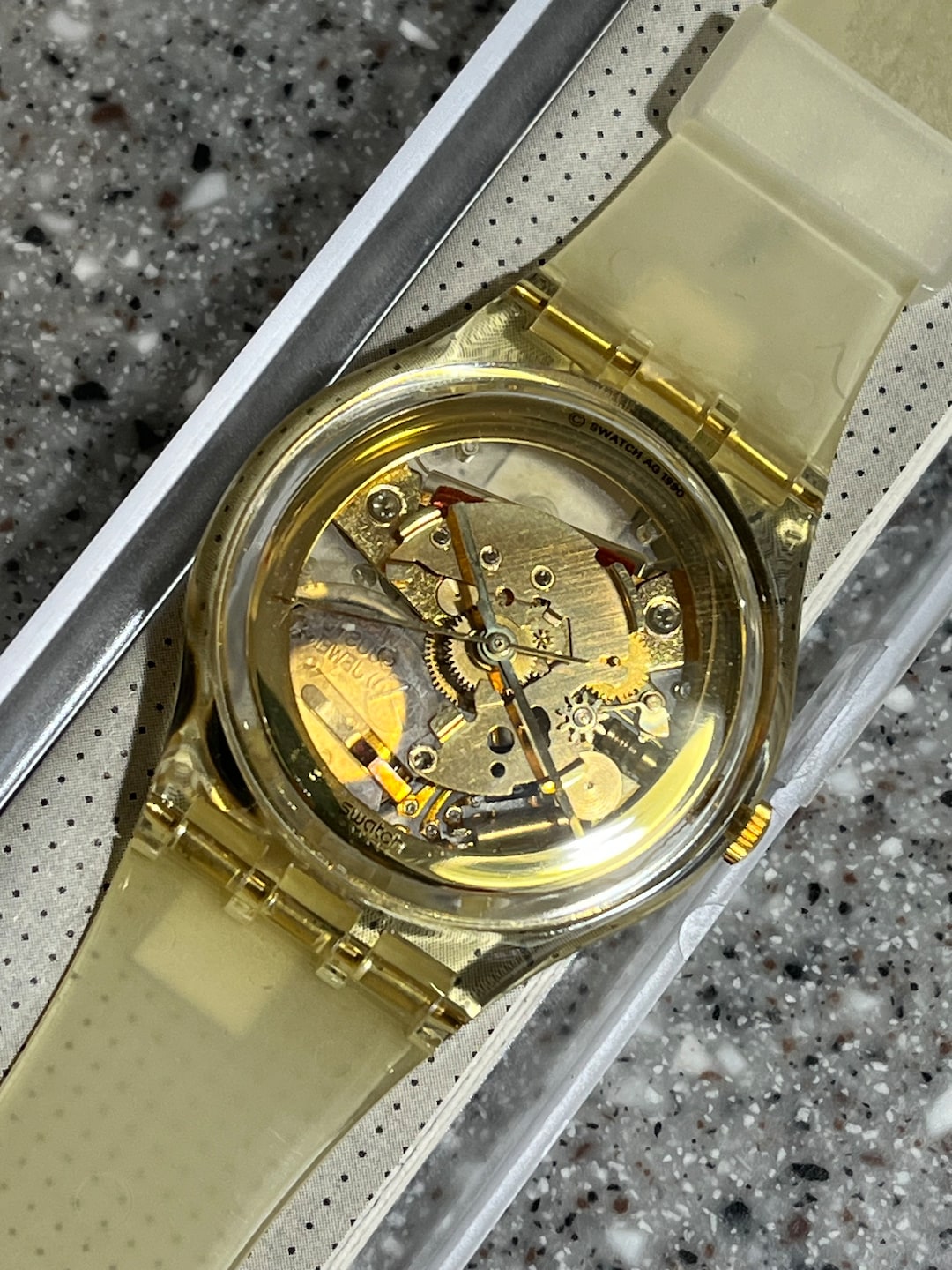 Swatch Golden Jelly Skin SFK101 Price as of May 2025