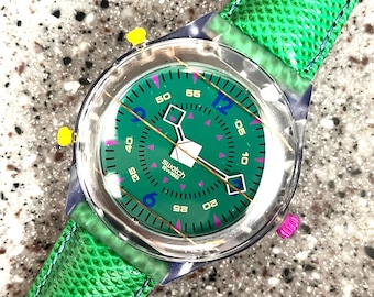スウォッチ ウォッチ ナイン トゥ シックス 大きめ 41 mm B リバイバル 