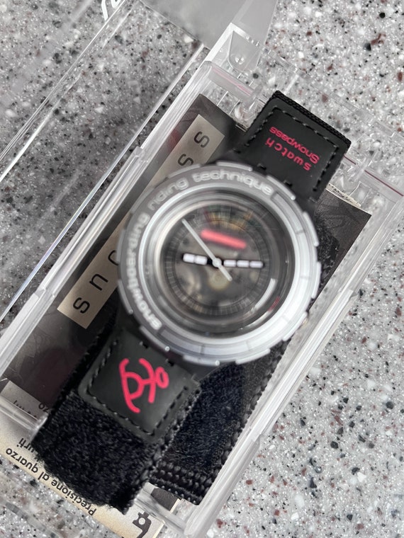Vintage 2000 Access Swatch Watch Scuba called Ver… - image 3