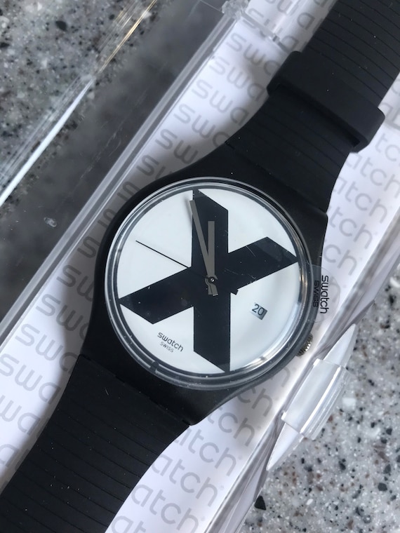 Swatch Watch Newer Gents XX-rated New Old Stock ne