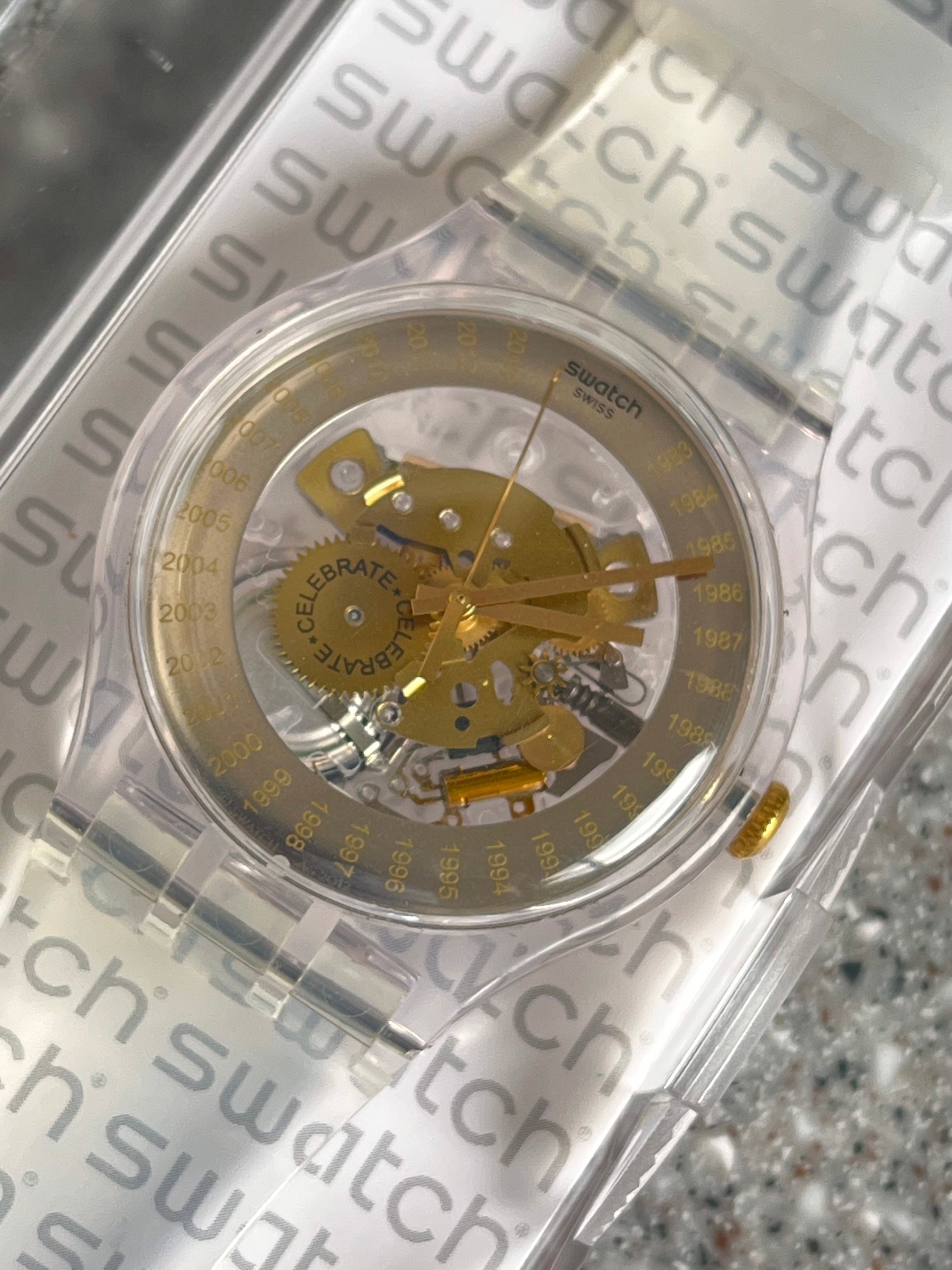 Swatch anniversary watch sale