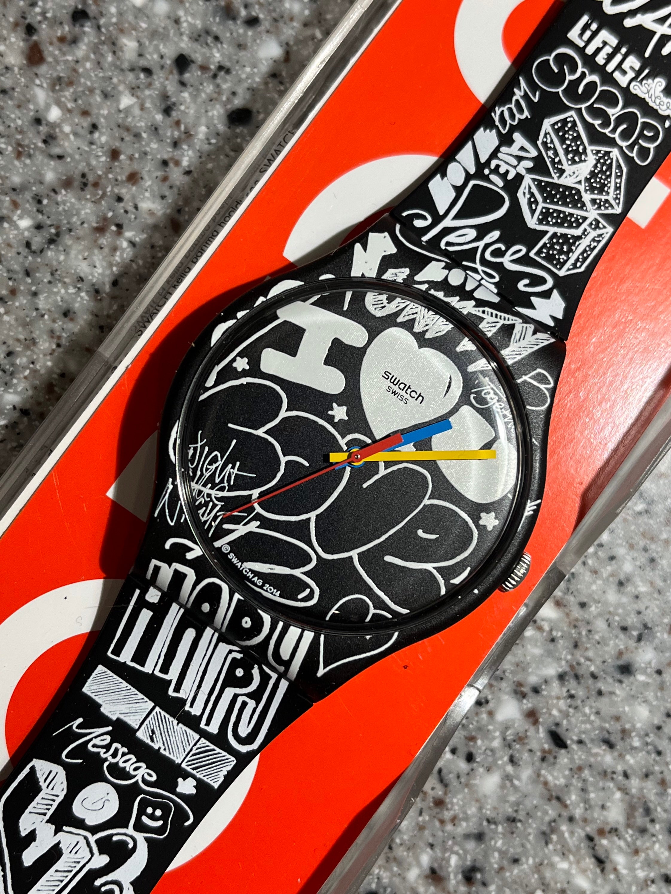 Swatch maxi wall clock - Etsy 日本