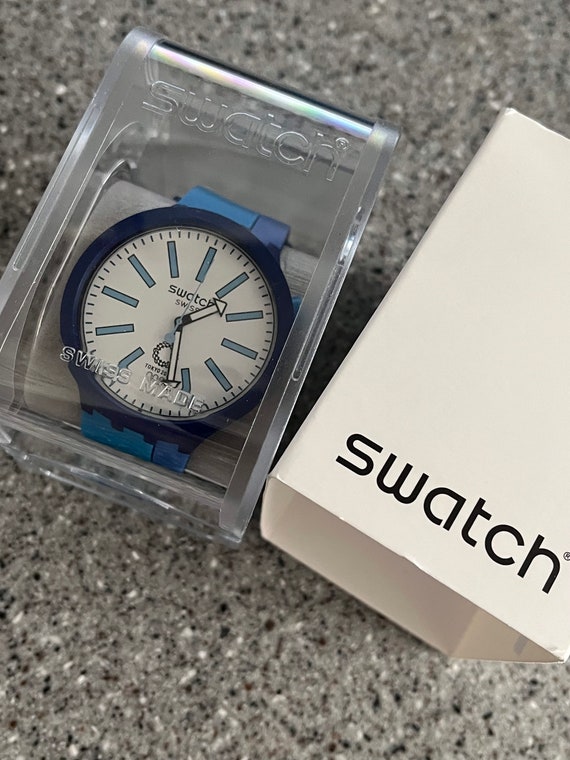 Big face deals swatch watches