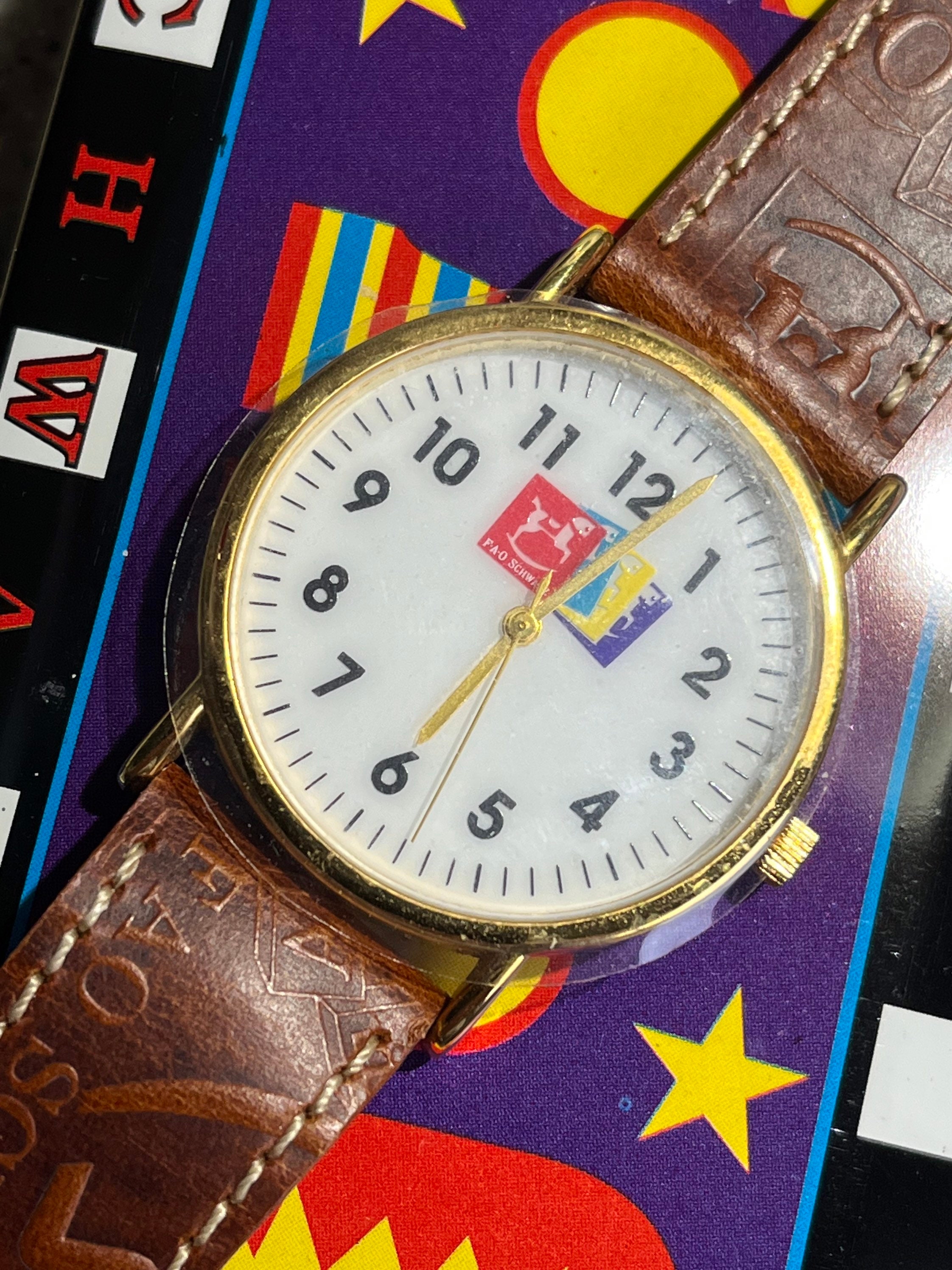 Vintage Ultimate Toy Store Fossil Collectible Watch a 
