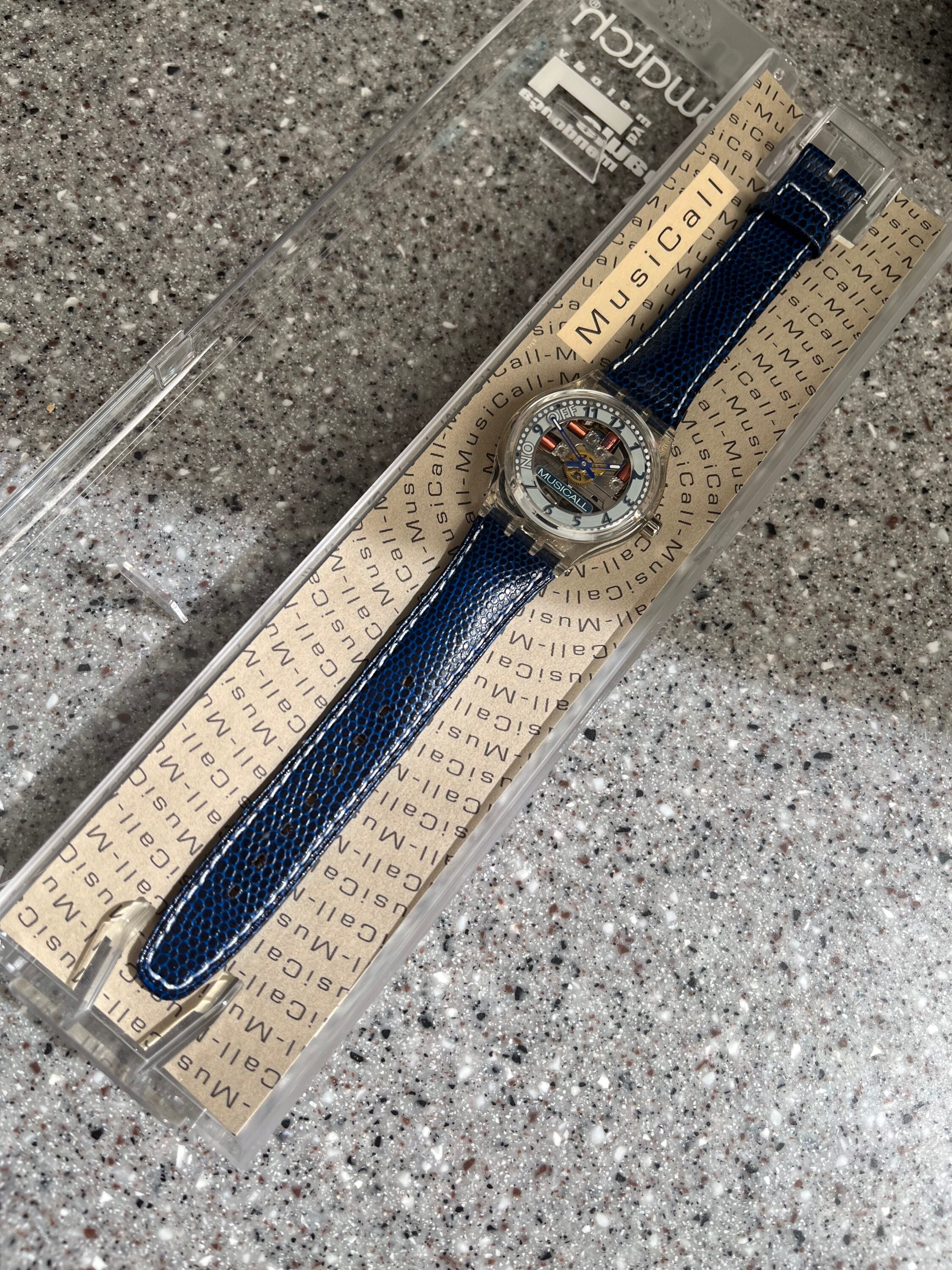 贈り物 slk110 musicall 〈セール〉swatch 1996年 腕時計(アナログ)