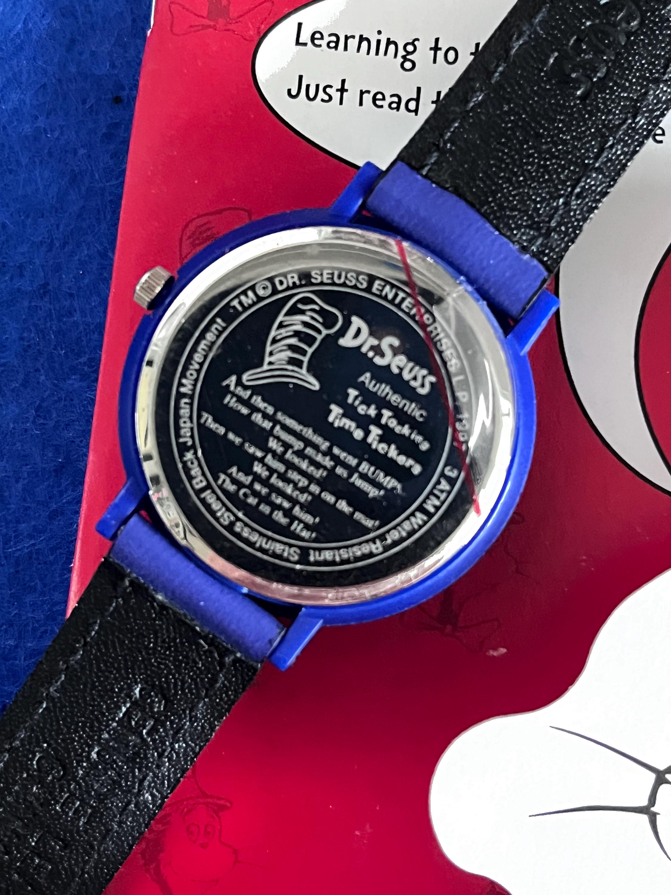 Dr. Seuss Timepieces Dr. Seuss Authentic Clear Plastic Quartz Analog Women main image 2