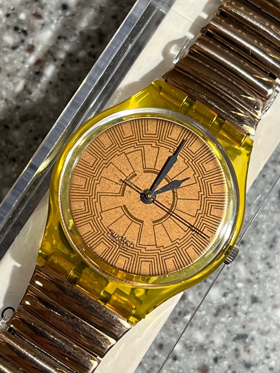 swatch irony vintage back to copper