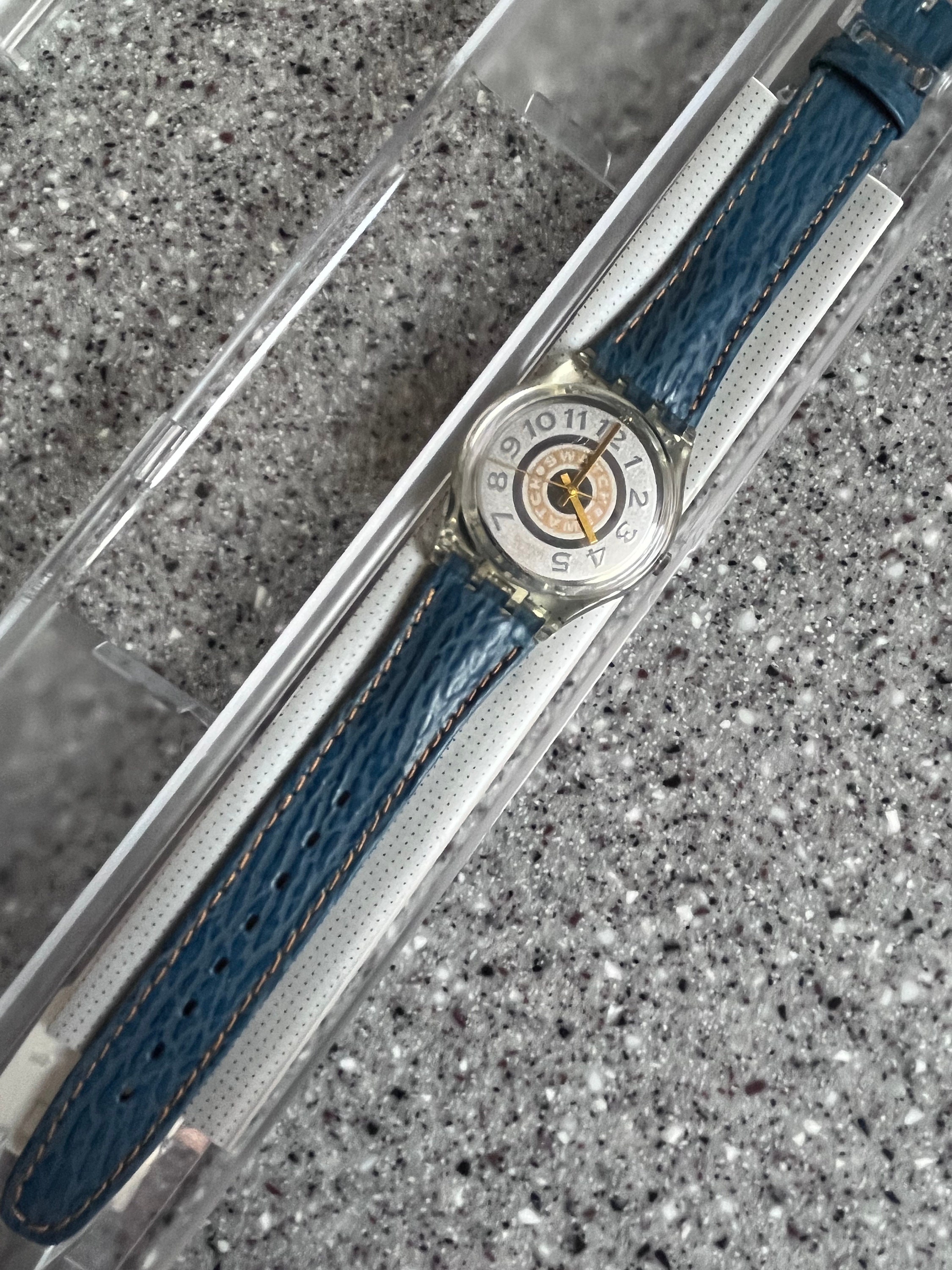 1992 ヴィンテージ スウォッチ 34 mm スタンダード DELAVE GK145 
