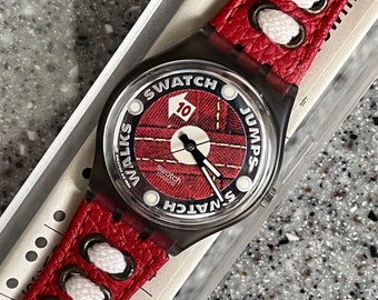 ビンテージSWATCH/1999オリジナル美品・稼働 Vintage Collectible Ultra Slim Swatch Watch AG 1999,Runs.New