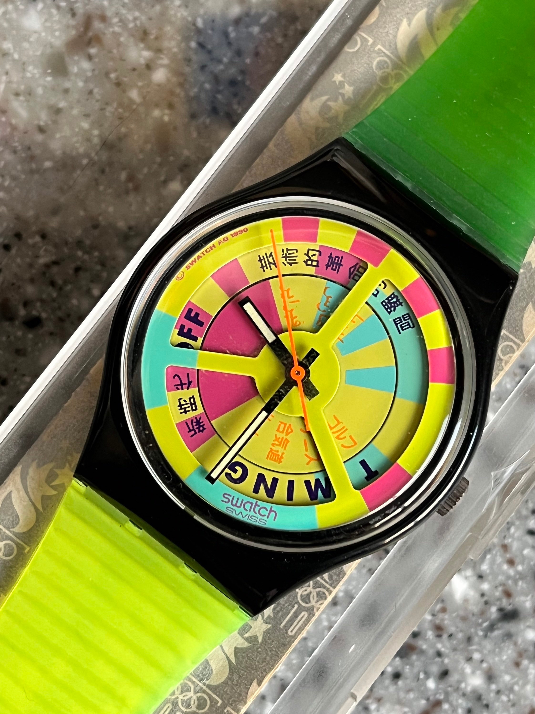 Vintage swatch pop watch - Etsy 日本