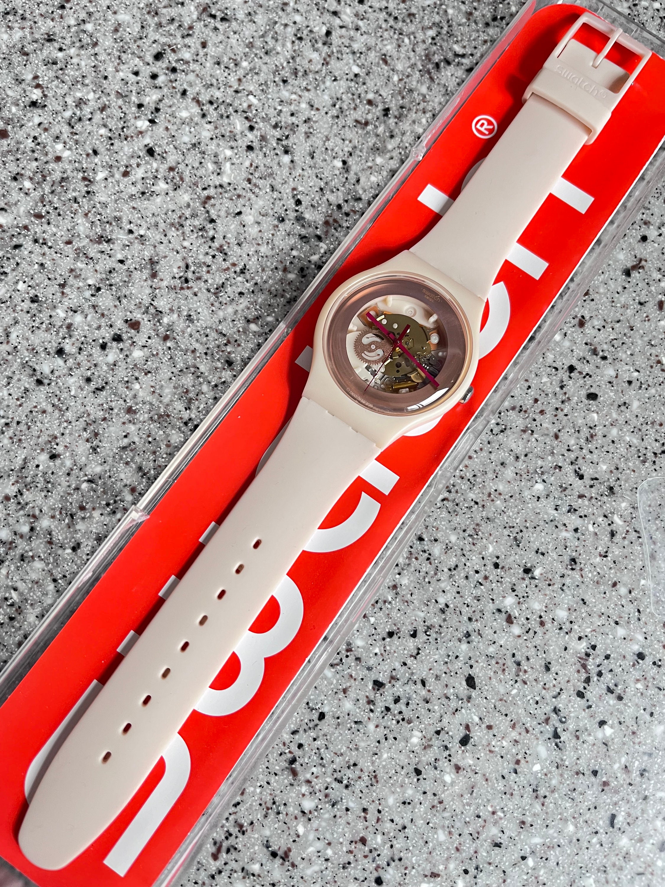 Swatch gold rose new arrivals